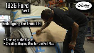 1936 Ford Redesigning the Trunk Lid Part 1