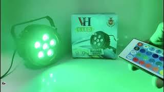 *6 LED MINI PAR LIGHT (RGB BRIGHT LIGHT)*