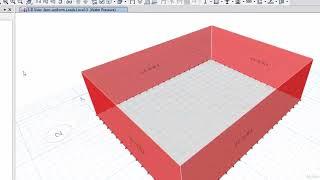 ETABS Tutorials Swimming pool structure analysis and design