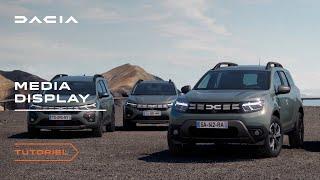 Dacia Duster : Comment utiliser Media Display | FR