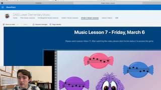 How I Teach Lower Elementary Music Online