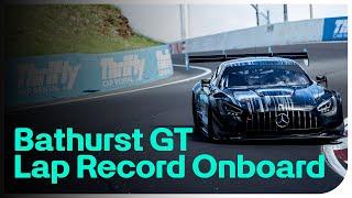 ONBOARD | MEGA Mercedes AMG GT3 Lap Record at Bathurst 