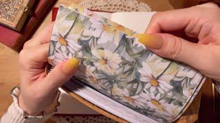 ASMR 잔잔한 우리 사이 잔잔한 들꽃처럼 다이어리 꾸미기 Art Journaling #scrapbooking #papertherapy #コラージュ #collage 다꾸