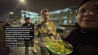 KINGTEKA IRL EN LA CALLE COMIENDO CONOCE A GRINGO