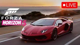 BUYING AND DRIVING NEW SUPERCARS  • FORZA HORIZON 5 LIVE STREAM • #lamborghini  #forzahorizon5