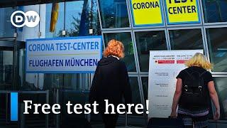 Germany begins mandatory coronavirus tests for travelers | DW News