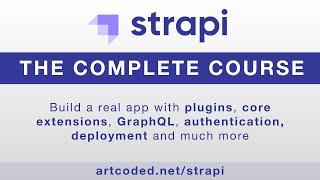 Strapi: the Complete Course - teaser video