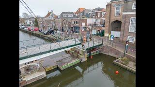 Geslaagde terugplaatsing draaibrug in Montfoort