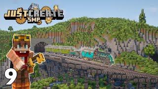 I Built a PASSENGER TRAIN in Minecraft Create Mod (#9)