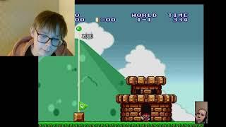 ASMR ep1 VilmerTheRawEggDrinker plays new super mario bros 4 on the wii imo