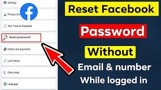 How to Recover Facebook Password Without Email and Phone Number!