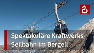 Maxi-Mini-Seilbahn Pranzaira - Albigna | In schwindelerrengeder Höhe durch das Bergell