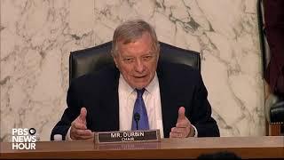 WATCH: Durbin questions FBI’s Wray about handling of Nassar abuse investigation