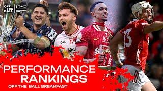 ‘Gaelic football is killing hurling at the moment!’ | PERFORMANCE RANKINGS | OFF THE BALL BREAKFAST