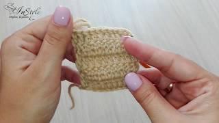 ПЕТЛИ ПОДЪЕМА. Как связать ровное полотно (Crochet for beginners) ► Уроки вязания ► Крючком