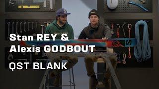 Stan Rey & Alexi Godbout's QST BLANK review | Salomon Alpine Ski