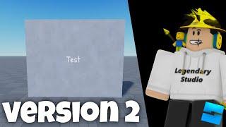 Roblox Studio How To Add Text To A Part 2022 VERSION 2