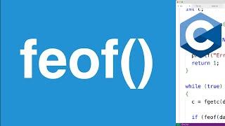 feof() Function | C Programming Tutorial