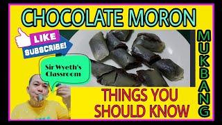 THINGS YOU SHOULD KNOW ABOUT CHOCOLATE MORON | SIMPLE MUKBANG | SIR WYETH'S CLASSROOM