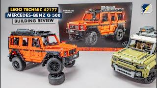 LEGO Technic 42177 Mercedes-Benz G 500 PROFESSIONAL Line detailed building review