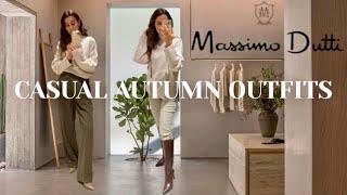 FALL OUTFIT IDEAS| MASSIMO DUTTI AUTUMN HAUL 2022|