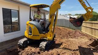 Komatsu’s PC30MR Mini Digger