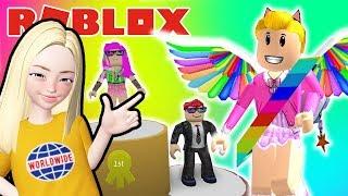 ЦВЕТА РАДУГИ в Роблокс Мода челлендж - Симулятор Роблокс Fashion Famous ROBLOX