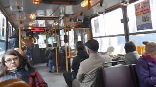 Ikarus 280 #095 [PKM Katowice] 06.03.14 linia 7 + PRZEJAŻDŻKA