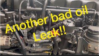 Day in the life of a HGV Mechanic- VLOG- DAF CF85- Huge oil leak and Prop centre bearing worn!