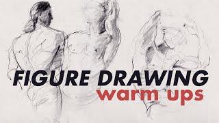 Easy Warm Up Exercise - GESTURE DRAWING