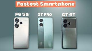 (Android 15) POCO F6 vs POCO X7 Pro vs Realme GT 6T - Comparison