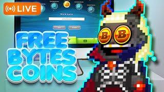 CLICK AND WIN MILLIONS OF BYTES !  FACE CAM :D | Pixel worlds