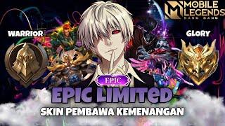 Namatin Mobile Legends tapi Skin Epic Limited Only