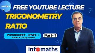 Trigonometry Ratio Worksheet Level-1 Part-1