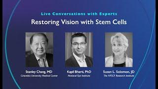 Restoring Vision with Stem Cells