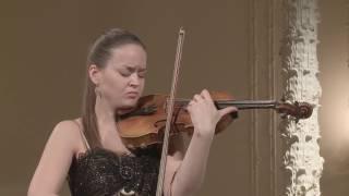 Polina Borisova (violin) in English Hall of St. Petersburg Music House 2015-12-24