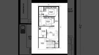 20X 40 ka house  plan please like and follow me 