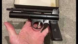 WEBLEY MARK 2 .177 (TARGET MODEL) AIR PISTOL.