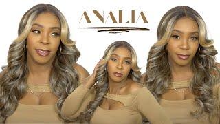Outre Synthetic Hair Sleeklay Part HD Lace Front Wig - ANALIA--/WIGTYPES.COM