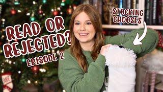 let's pull some books out of a stocking and read down my net galley list! | read or rejected ep 2