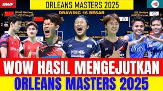 CHINA & MALAYSIA KEOK BERJA'MAAH‼️Unggulan  Bertumbangan.!! Hasil Semua Sektor Orleans Masters.