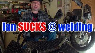 Ian SUCKS @ welding