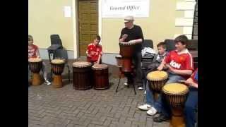 DYC Drumming at the Daingean Homecoming Festival