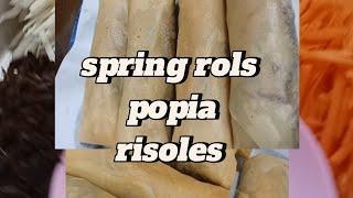 SPRING ROLS/POPIA/RISOLES, VLOG TKW SINGAPURA!!!ELIN UMA CHANNEL!!!