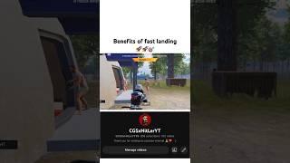 Benefits of Fast Landing #jonathan #carryminati #lolzzzgaming #goblin #bgmihighlights