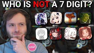 7 Seven Digits vs 1 Secret Two Digit (osu!)