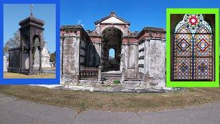 Most Unique Above Ground Graves - New Orleans, Louisiana Lake Lawn Metairie Cemetery