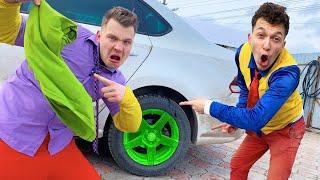 Mr. Joe changed color Wheel Nissan Cedric with Rag vs Mr. Joker 13+