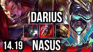 DARIUS vs NASUS (TOP) | 600+ games | NA Master | 14.19