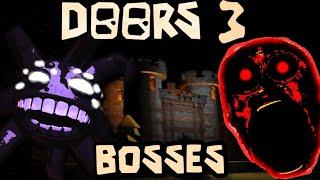 Roblox Doors Floor 3: The Castle - ALL Early Bosses